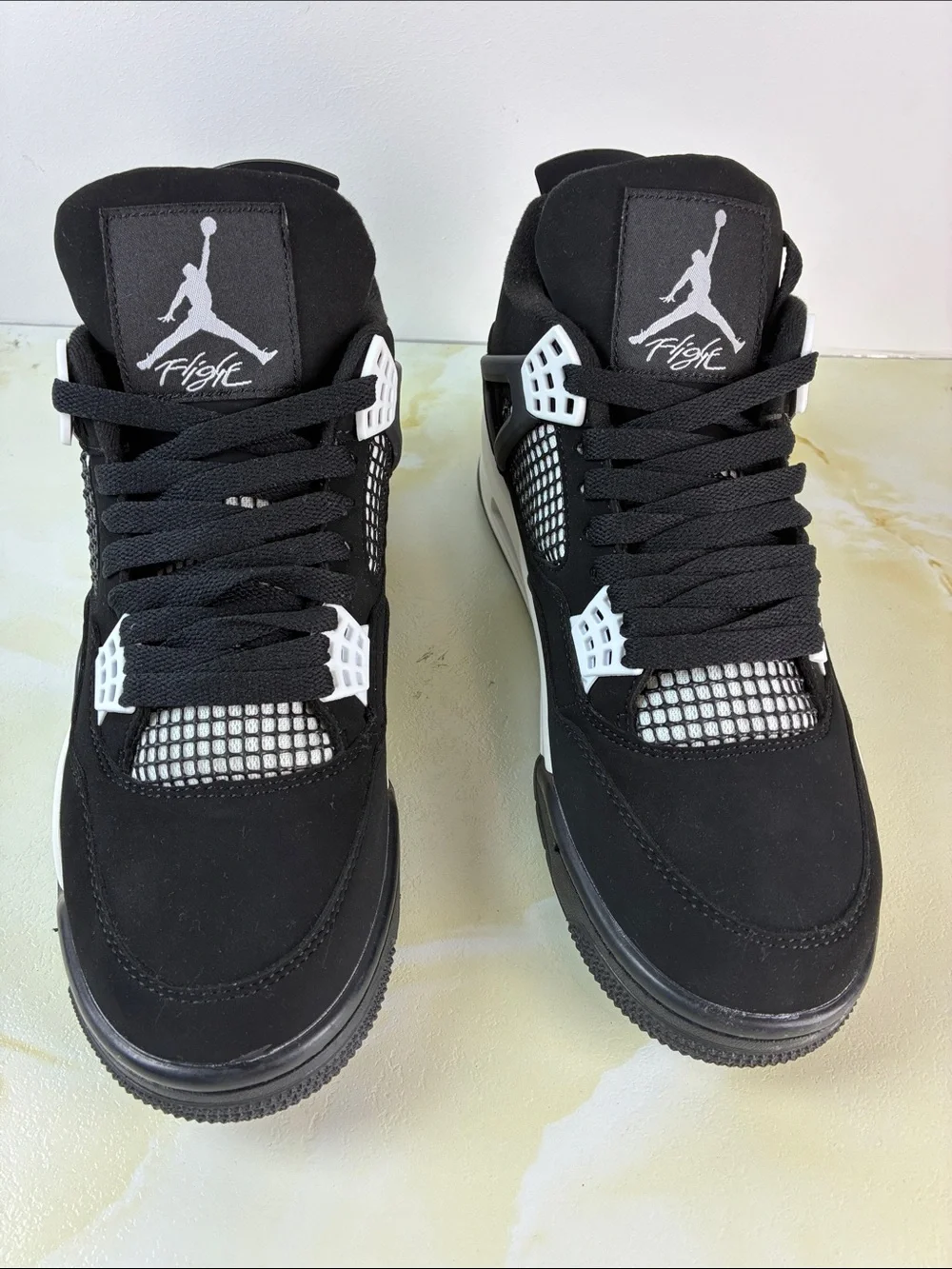 Jordan Men’s Black and White Retro Basketball Sneakers